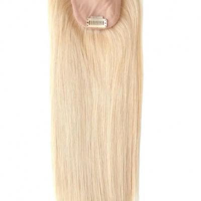 All Silk Base Chinese Cuticle Remy Human Hair Toppers