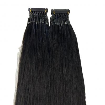 Cuticle Aligned 100% Human Hair Extensions Double Drawn 6D Hair Raw Virgin Natural Hair