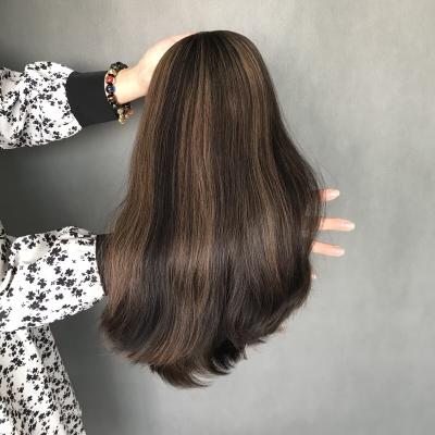 European Human Virgin Hair Jewish Kosher Wig Band Falls Long Short Layers Rabbi Luxury Balayage Color Ready to Ship