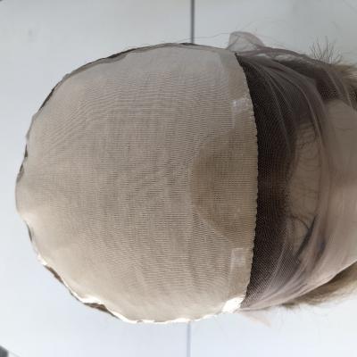 Medical Wig Vendor Invisible Hairline Blonde Virgin Human Hair Full Silicone Lace Wig Medical Wig
