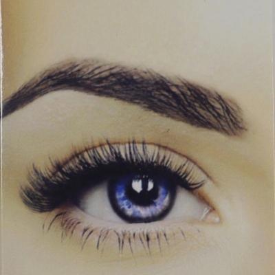 Multiple Shapes Real Human Hair False Eyebrow Injection PU , Lace Eyebrows for Men and Women