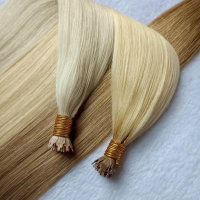 Wholesale Remy Hair Extensions Cuticle Aligned Y Tip Human Hair Customized Color Virgin Fan Tip Hair